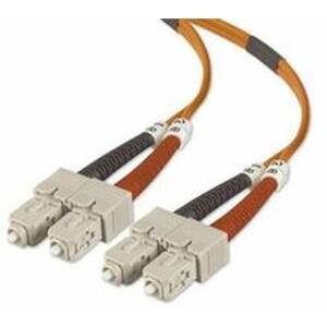 Belkin A2F40277-01M Fiber Optic Duplex Patch Cable - Sc Male - Sc Male