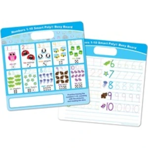 Ashley ASH 98001 Ashley Numbers 1 - 10 Smart Poly Busy Board - 10.8