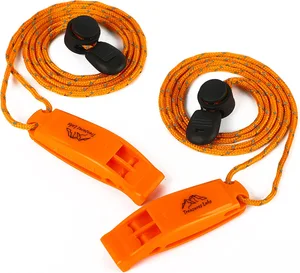 Lanyard gr342 Emergency Whistles With - Extremely Loud Safety Whistle 