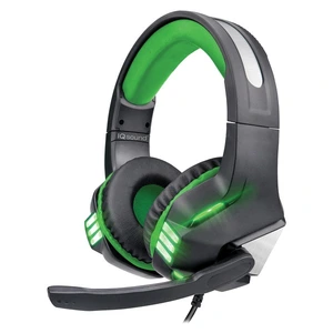 Iq IQ-480G - GREEN Iq-480g - Green Pro-wired Gaming Headset With Light