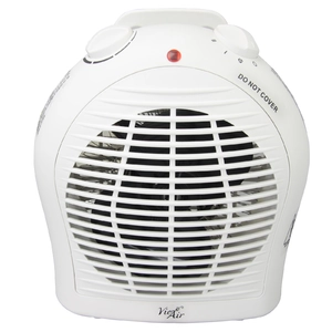 Vie VA-305 1500w Portable 2-settings White Fan Heater With Adjustable 