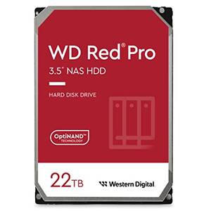 Western WD221KFGX 22tb Wd Red Pro Nas Internal Hard Drive Hdd - 7200 R