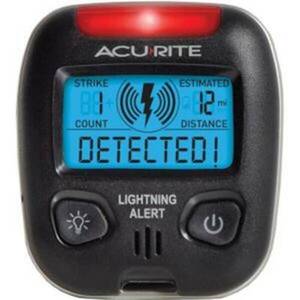 Chaney 02020CA Acurite Portable Lightning Detector