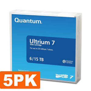 Quantum MR-L7MQN-01-5PK Tape, Lto, Ultrium-7, Mr-l7mqn-01 6tb15tb, Lto