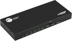Siig CE-H26C11-S1 4port Hdmi 2.0 Hdr Splitter