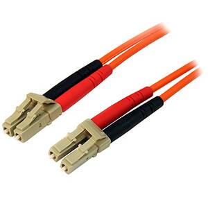 Startech FIBLCLC5 .com 5m Fiber Optic Cable - Multimode Duplex 62.5125