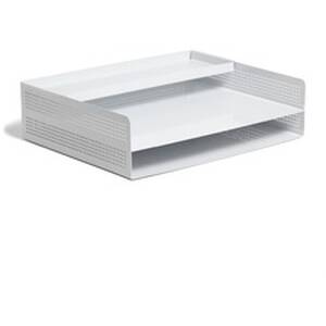 U UBR 5718U0106 Perforated Paper Tray - Durable - White - Metal - 1 Ea