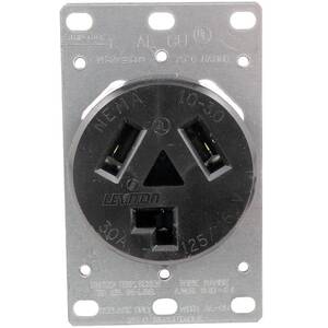 No PAC5207 5207 Single-flush Dryer Receptacle (3 Wire)