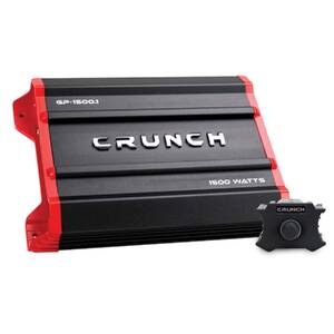 Crunch GP15001 Ground Pounder 1 X 750 @ 4 Ohms 1 X 7500 @ 2 Ohms Na @ 