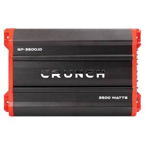 Crunch GP35001D Ground Pounder 1 X 875 @ 4 Ohms 1 X 1750 @ 2 Ohms 1x 3