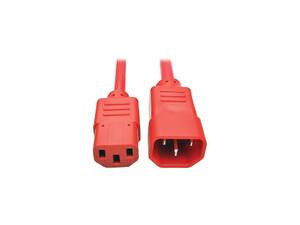 Tripp 4T8889 3ft Computer Power Extension Cord 10a 18 Awg C14 To C13 R