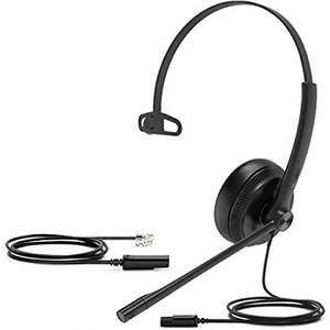 Yealink 1308023 Wideband Binaural Headset For  Ip Phone - Leather Ear 