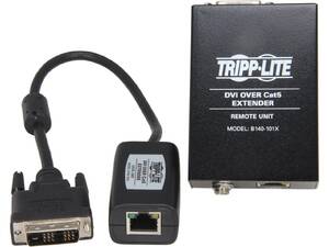 Tripp CR3377 Dvi Over Cat5-cat6 Video Extender Kit Transmitter Receive