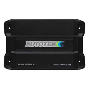 Autotek MM30252D Mean Machine Compact D Class Amplifier 3000 Watts 2 C