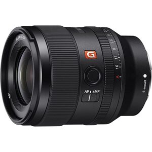 Sony SEL35F14GM Full Frame Lens Fe 35mm F1.4 Gm   Premium G Master Ser