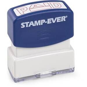 Trodat TDT 5959 Trodat Pre-inked Paid Message Stamp - Message Stamp - 