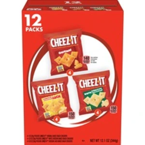Kelloggs KEB 94027 Keebler Cheez-it Variety Pack - Individually Wrappe