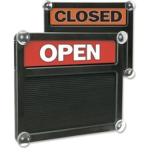 Donghe HDS 3727 Headline Signs Open  Closed Letterboard Sign - 1 Each 
