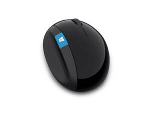 Microsoft ZN4494 Sculpt Ergonomic Mouse For Business - Bluetrack - Wir