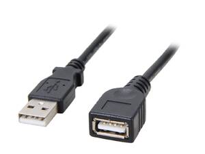 Startech DM7810 .com 6 Ft Black Usb 2.0 Extension Cable A To A - Mf - 