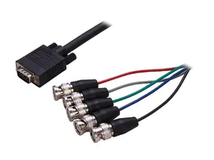 Startech '302434 .com .com Vga Monitor Cable - Coax - Hd-15 (m) - Bnc 