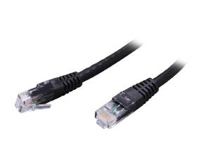 Startech C6PATCH15BK .com 15ft Cat6 Ethernet Cable - Black Molded Giga