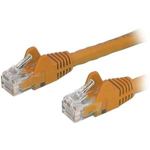 Startech 9Y1475 .com 14ft Cat6 Ethernet Cable - Orange Snagless Gigabi