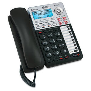 Vtech 80-7625-00 Ml17939 2-line Speakerphone  Black