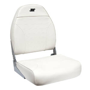 Wise 8WD588PLS-710 Wise Standard High-back Fishing Seat - White