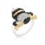 Icon J9142 Cubic Zirconia Frog Prince Ring (size: 08) R08278t-v01-08