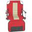 Stansport G-8-60 Stadium Seat With Arms - Red With Silver Stripe