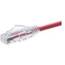 Unirise 10099 Clearfit Cat6 Patch Cable, Red, Snagless, 2ft