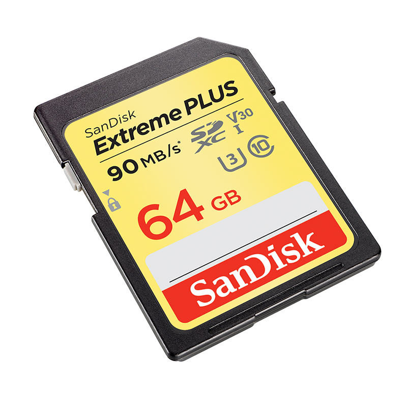 Western SDSDXW6-064G-ANCIN Sandisk Extreme Plus Sdxc, 64gb, Uhs-i, U3,
