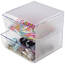 Deflecto DEF 350201 Stackable Cube Organizer - 6 Height X 6 Width X 6 