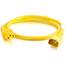 C2g 17508 6ft 18awg Power Cord (iec320c14 To Iec320c13) - Yellow - For