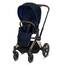 Cybex 519003311 Priam 3-in-1 Travel System Rose Gold With Brown Detail