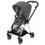 Cybex 519003549 Mios 3-in-1 Travel System Chrome With Black Details Ba