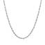 Unbranded 69668-16 2.0mm 14k White Gold Light Rope Chain Size: 16''