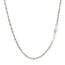 Unbranded 69668-16 2.0mm 14k White Gold Light Rope Chain Size: 16''