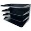 Huron HUR HASZ0151 Horizontal Slots Desk Organizer - 4 Compartment(s) 