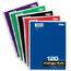Tops TOP 65361 3 - Subject College Ruled Notebook - Letter - 120 Sheet