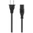 Monoprice 7674 Figure 8 Ac Power Cord Cable 15ft