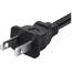 Monoprice 7674 Figure 8 Ac Power Cord Cable 15ft