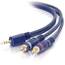 C2g 40617 50ft Velocity One 3.5mm Stereo Male To Two Rca Stereo Male Y