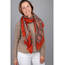 Saachiwholesale 118081 Maelie Two Tone Oblong Scarf (pack Of 1)