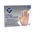 The SZN GDPEMD Safety Zone Clear Powder Free Polyethylene Gloves - Med