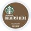 Starbucks SBK 12433992 Starbucks K-cup Breakfast Blend Coffee - Medium