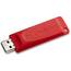 Verbatim 98525 128gb Store 'n' Go Usb Flash Drive - Red - 128 Gb - Red