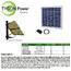 Tycon TPSK12-30W 30w 12v Solar Kit: 30w Panel, Pole Mount