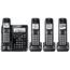 Panasonic KX-TGF544B 4hs Cordless Telephone- Itad- Dk- Black